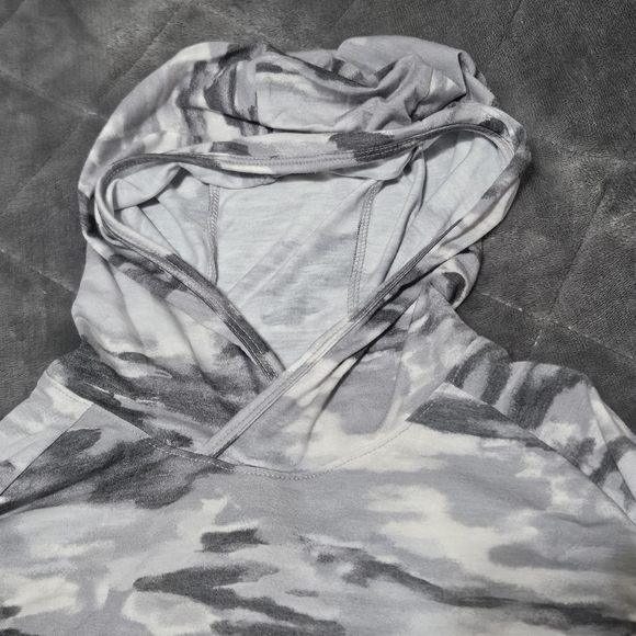 HUK Waypoint Pattern Hoodie, Performance Fishing Shirt for Men - SMALL - Picture 4 of 6